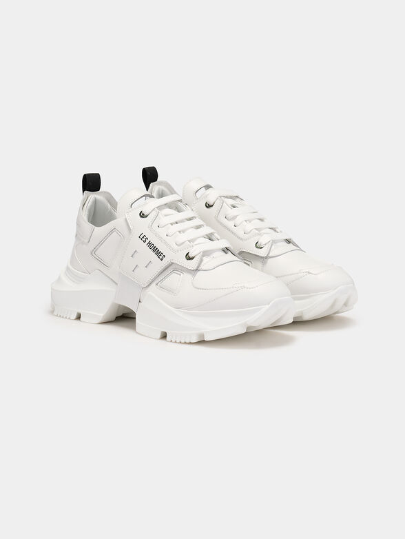 White leather sneakers - 2