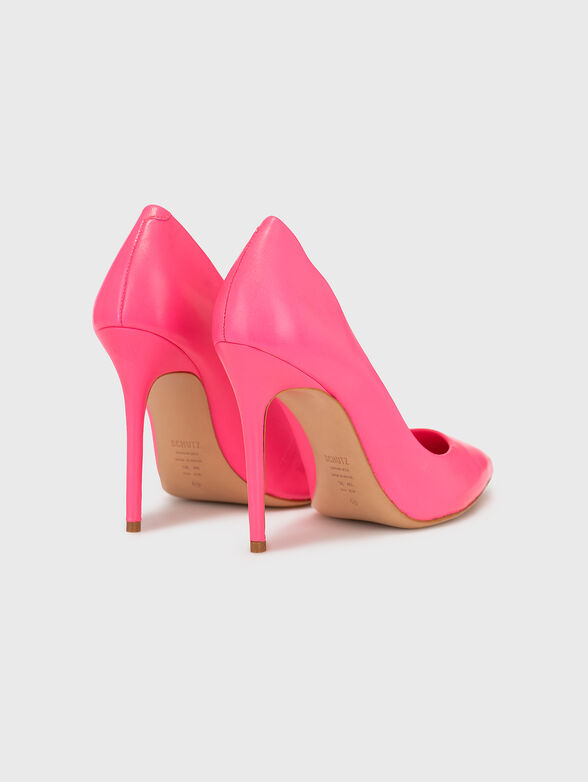Heeled shoes in beige color - 3