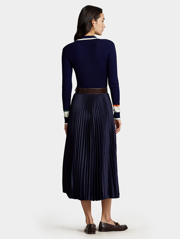 Dress with long sleeve and collar - 2