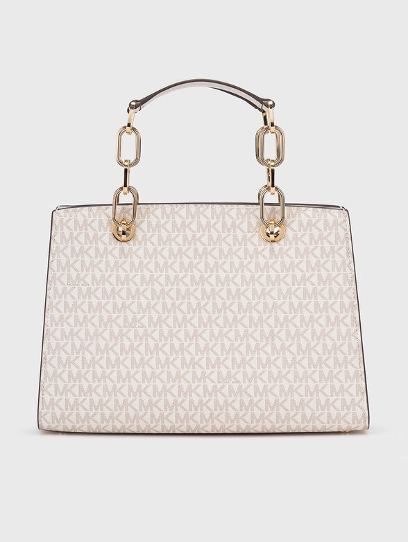 Monogram logo print bag  - 3