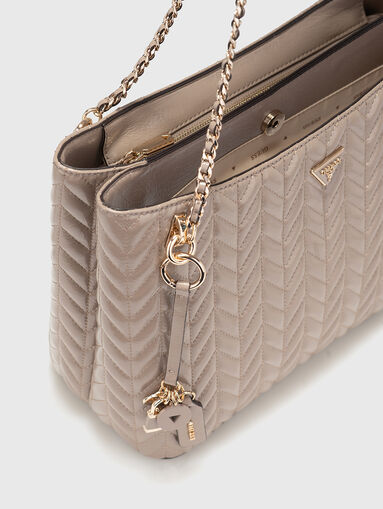Large bag with gold details  - 4