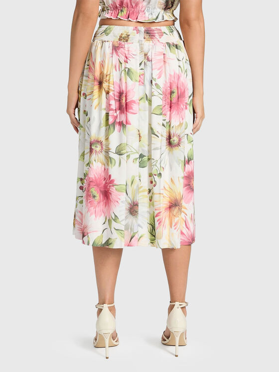 ELODIE high waisted midi skirt - 2