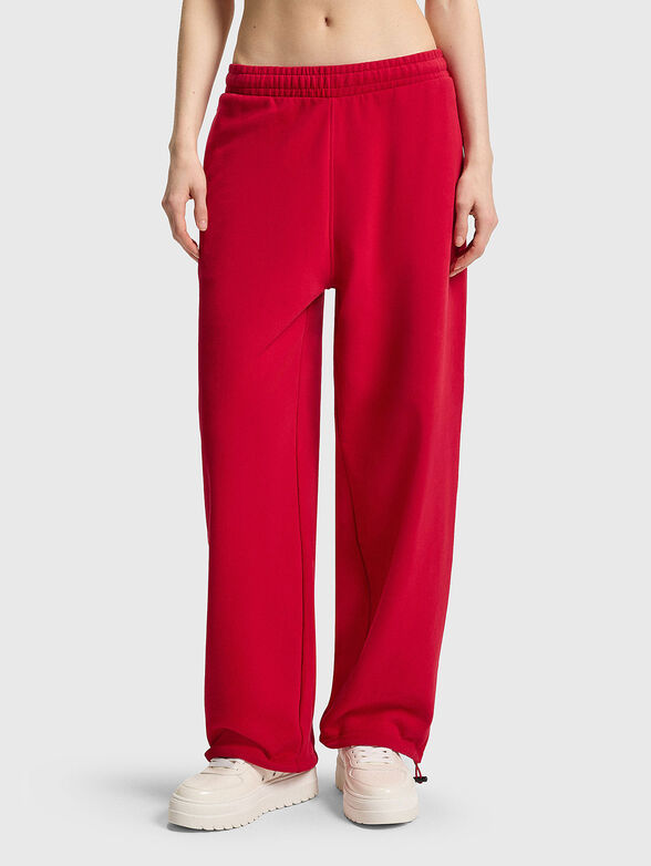 Cotton sports trousers - 1