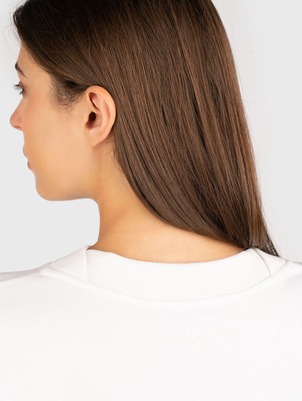 Short blouse in cotton - 4