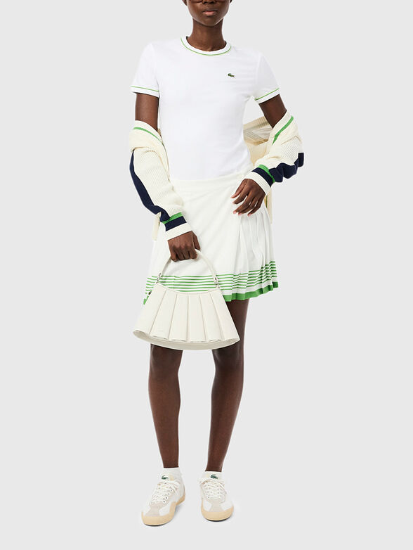 T-shirt with contrasting trim - 2
