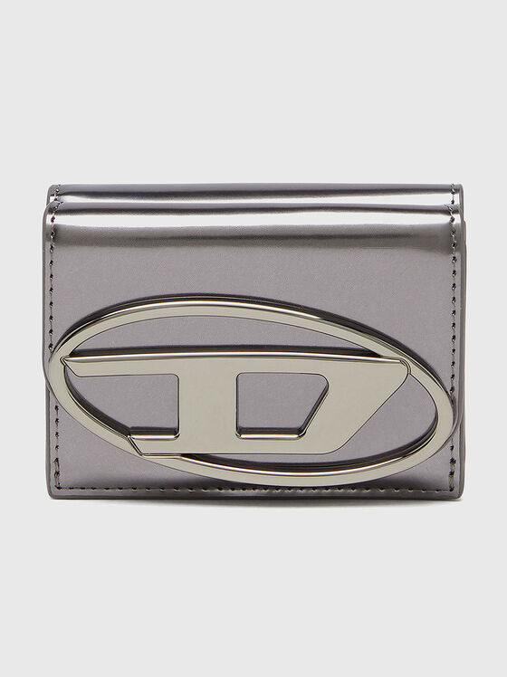 1DR leather wallet with oval logo - 1