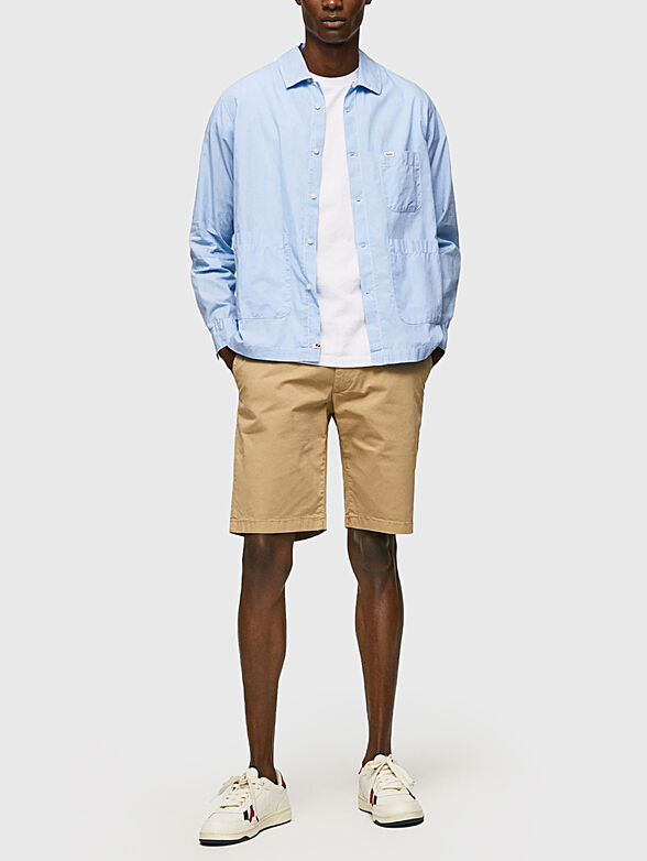 MC QUEEN beige shorts - 4