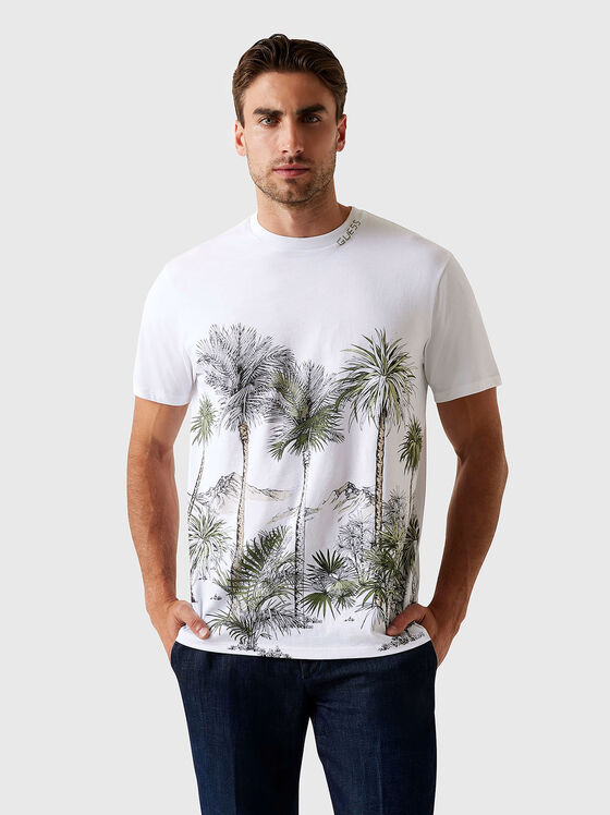 RBAN PALM cotton t-shirt - 1