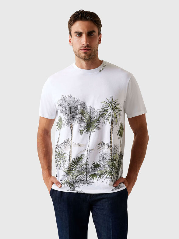 RBAN PALM cotton t-shirt - 1