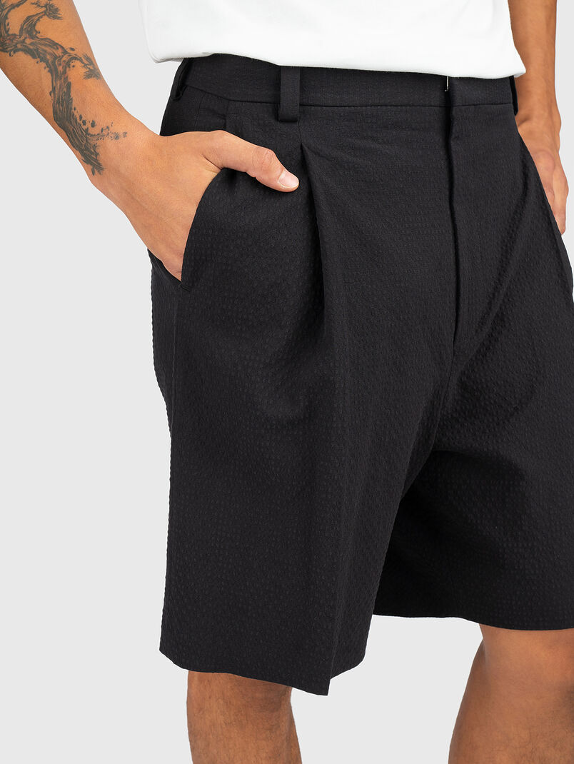 Tailored pleated shorts - 3