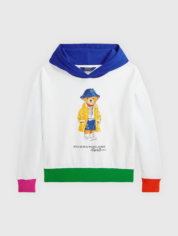 Polo Bear print sweatshirt - 1