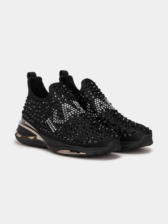 SPREE sneakers with appliquéd rhinestones - 2