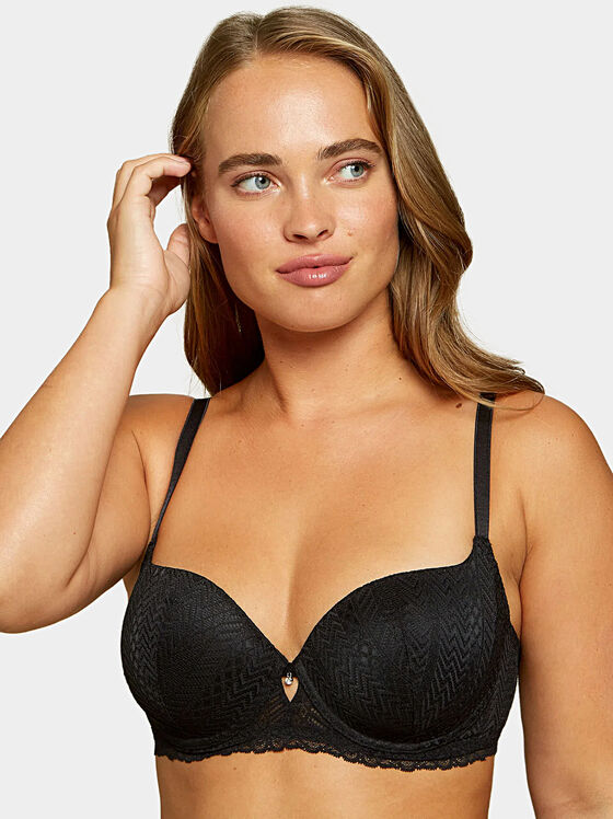 ALTHEA padded bra in black color - 1