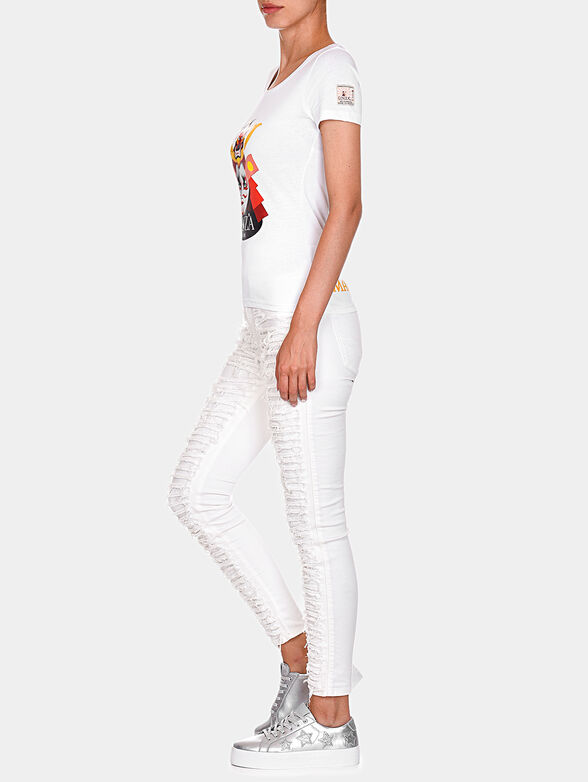 GMTSL 003 Cotton T-shirt with accent print - 3