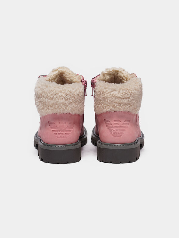 Pink boots - 6