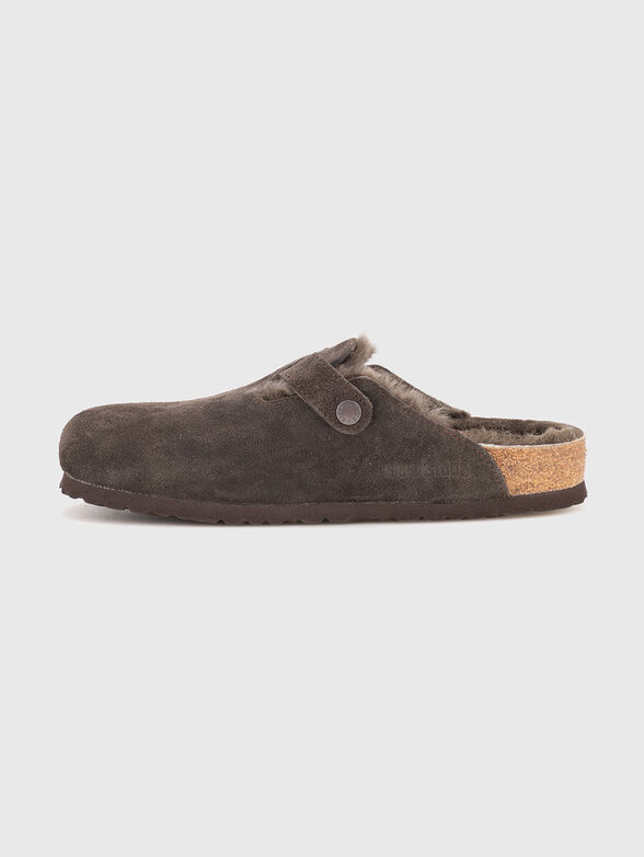 BOSTON suede slippers - 4