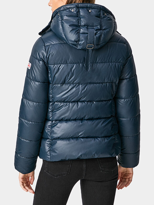 Padded JUNE jacket in black color - 2