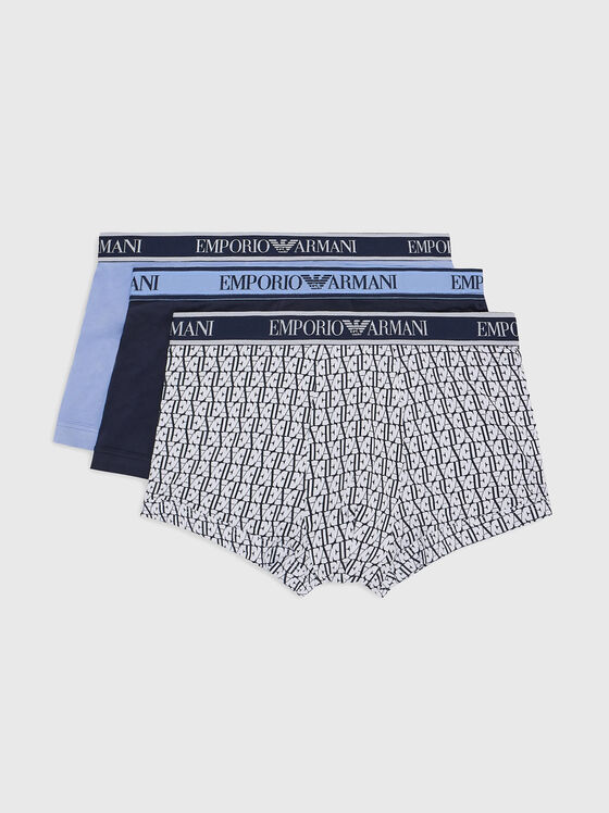 Set of three trunks with logo accent - 1