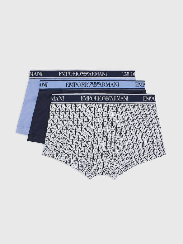 Set of three trunks with logo accent - 1