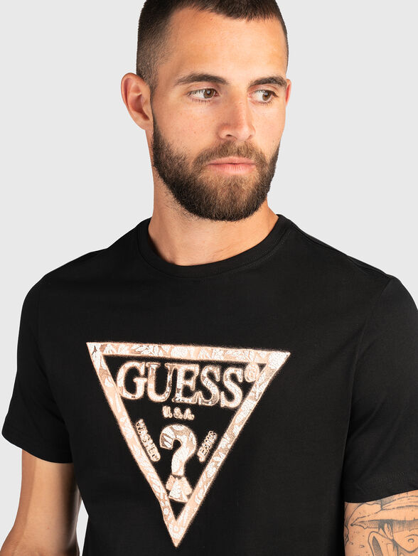 T-shirt with triangular logo - 4