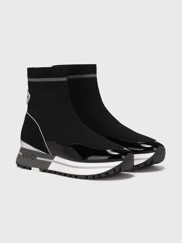 MAXI WONDER 51 black slip-on shoes - 2