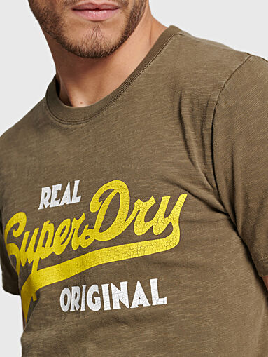 VINTAGE VL REAL green T-shirt - 4