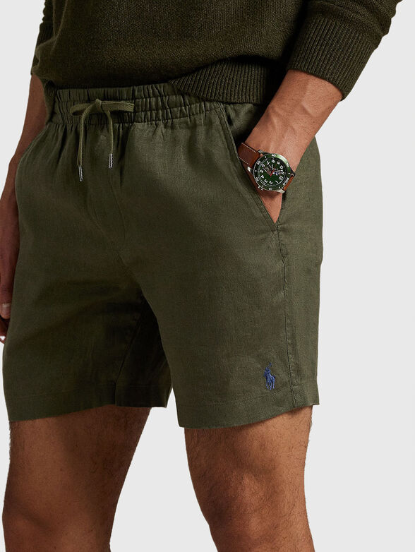Linen shorts - 3