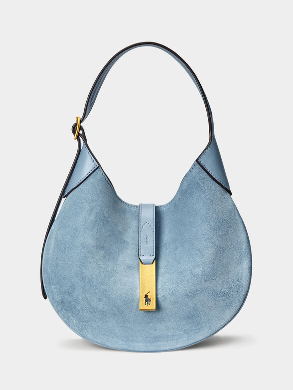 Blue suede bag - 1