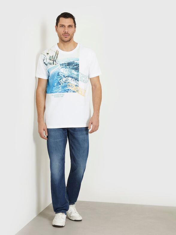 Print T-shirt in cotton - 2