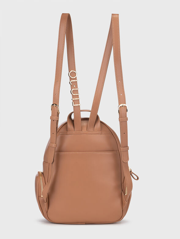 Backpack with logo details in eco leather - 2
