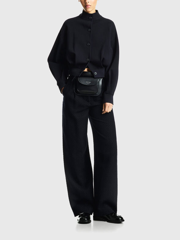Dark blue jacket with buttons - 2