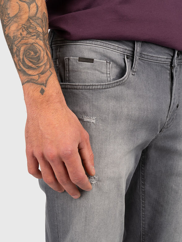 Slim jeans with washed effect - 3