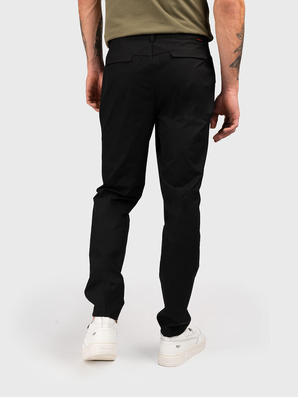 Black chino trousers with laces - 2