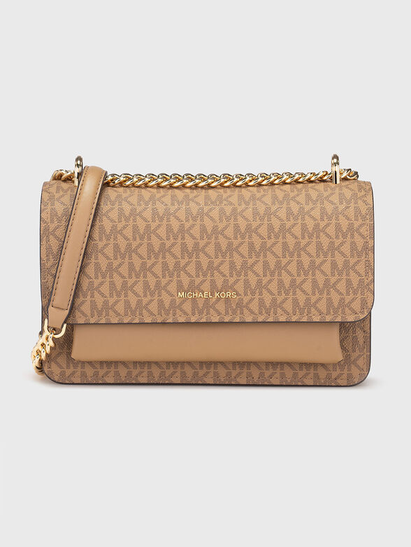 Crossbody bag with monogram logo print - 1