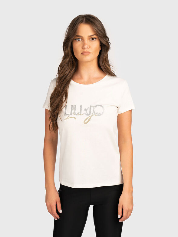 T-shirt with rhinestones - 1