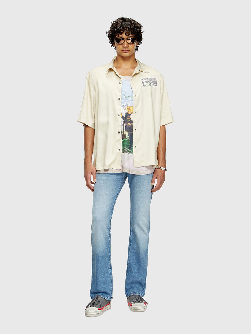 S-BRACK-B-EPBR short sleeve shirt with accent back - 3