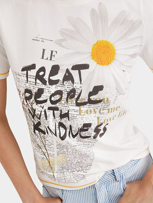 DAISY T-shirt with print - 5