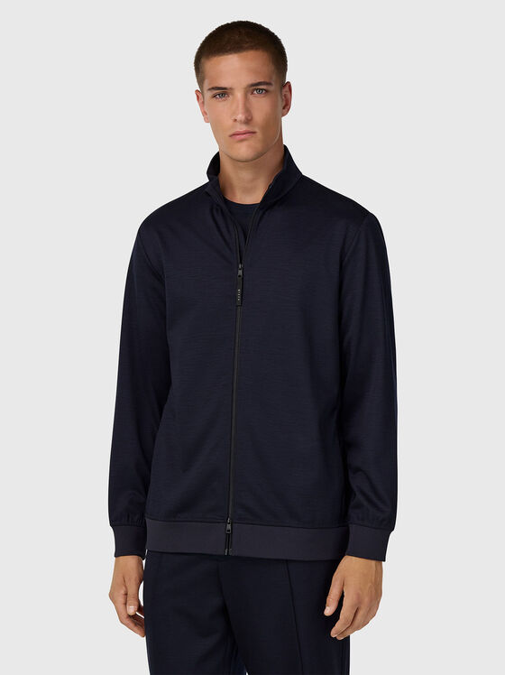 Суитшърт с двоен цип - 1