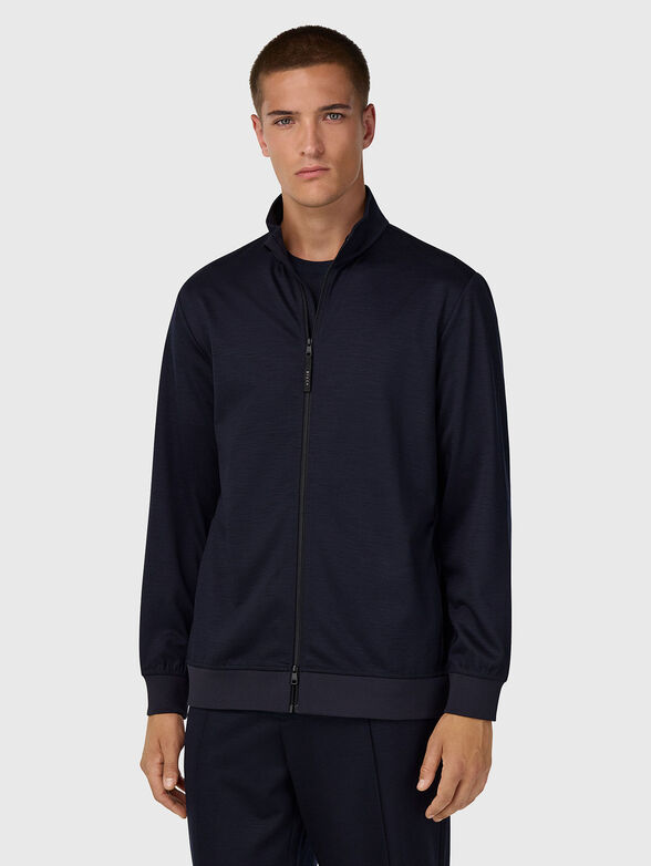 Double zip sweatshirt - 1