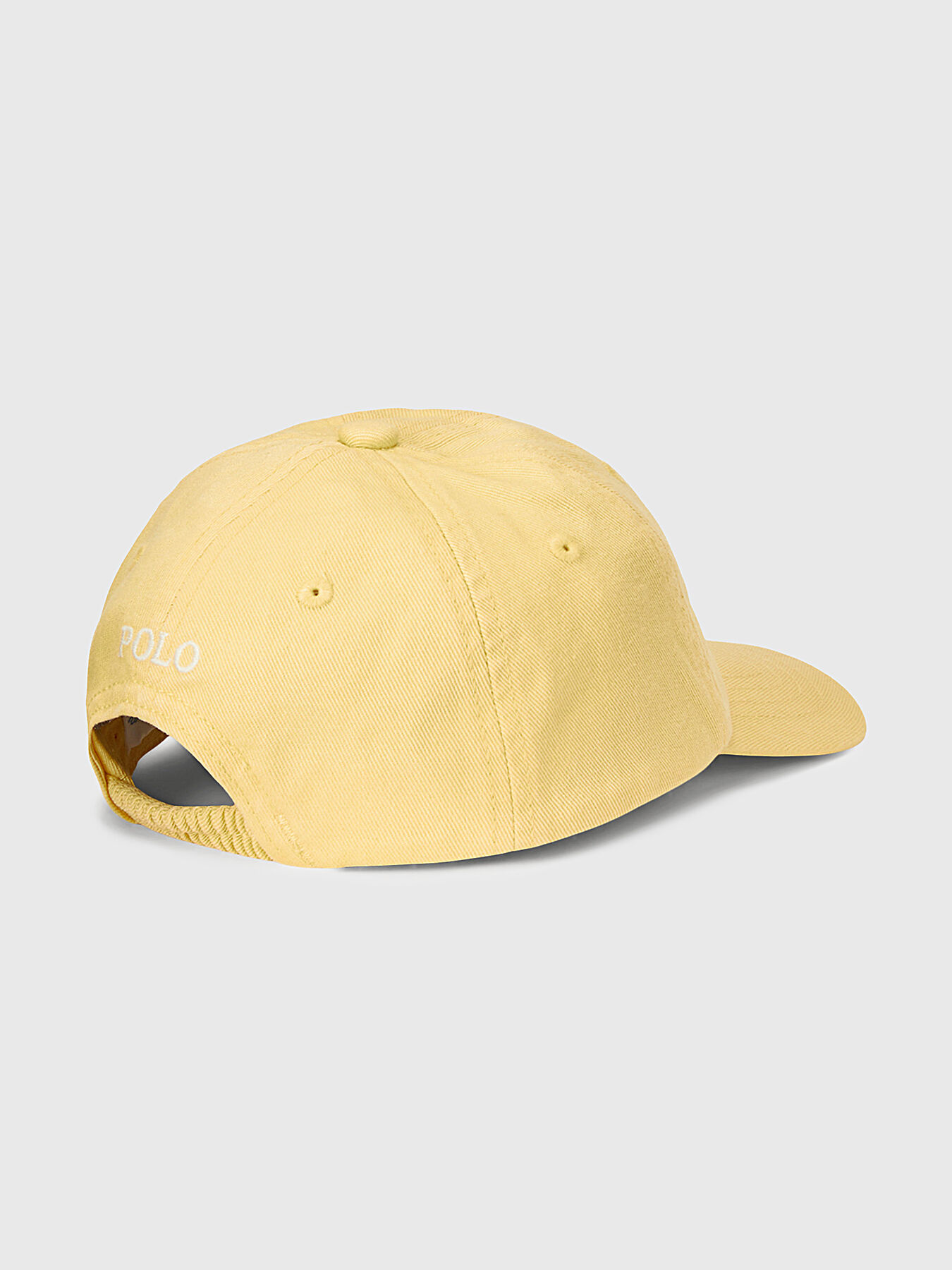Yellow cap with Polo Bear embroidery brand POLO RALPH LAUREN