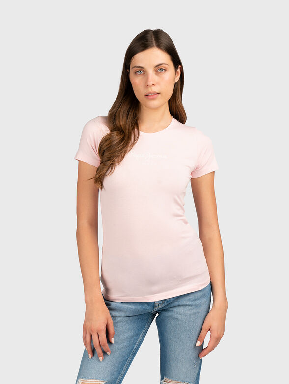 NEW VIRGINIA black T-shirt with logo detail - 1