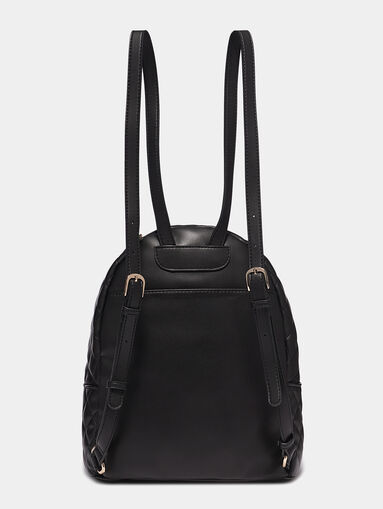 Black backpack with applications - 4