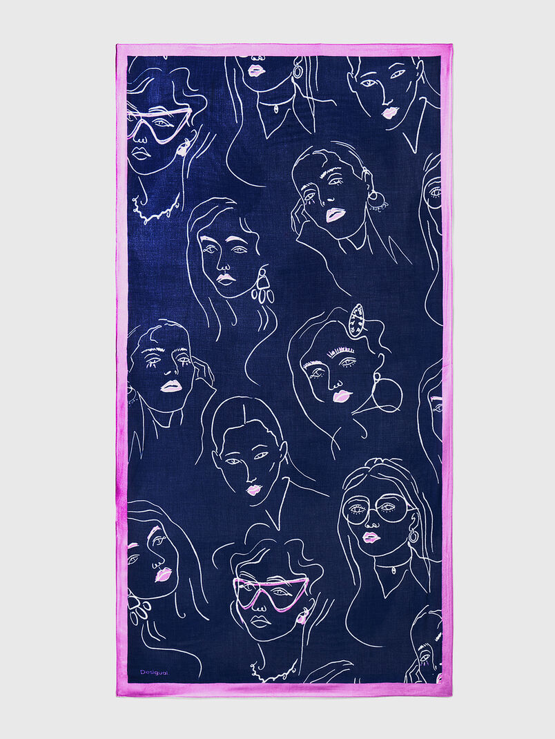 Art print scarf - 2
