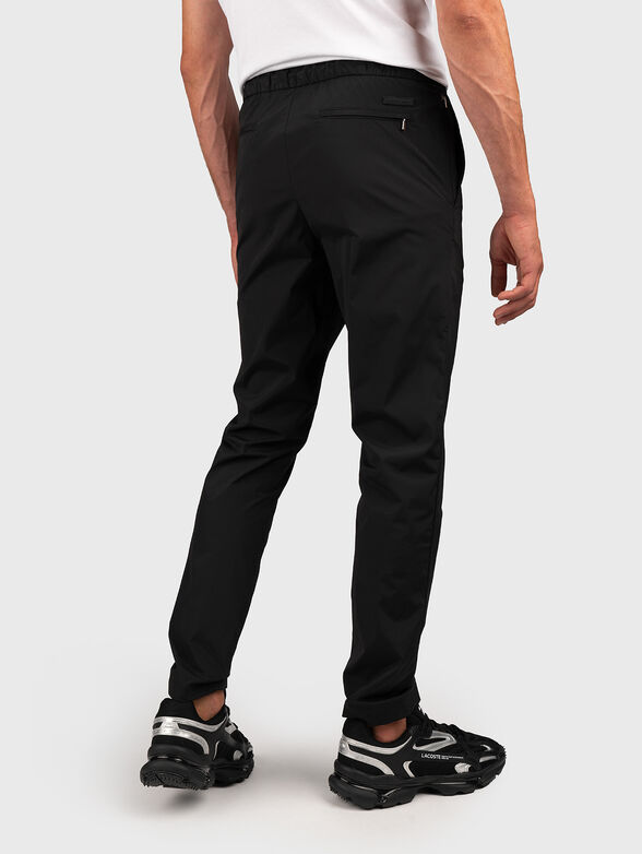 Black pants with elastic waist - 2