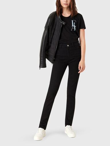 High waisted skinny jeans - 5