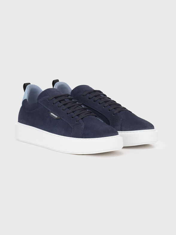 BYRON suede sports shoes - 1