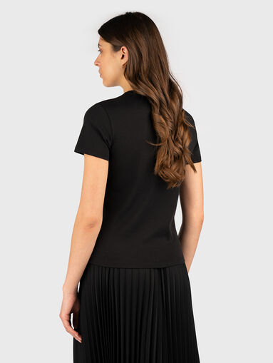 Cotton T-shirt with print - 3