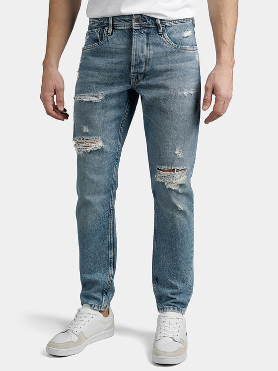 CALLEN jeans with distressed effect - 1