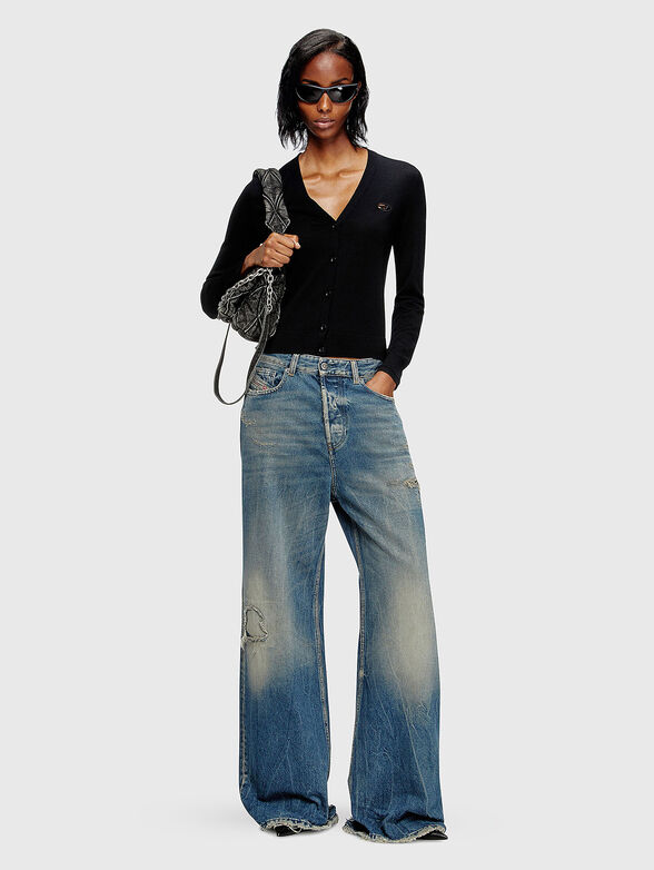 1996 D-SIRE L.30 wide leg jeans - 4