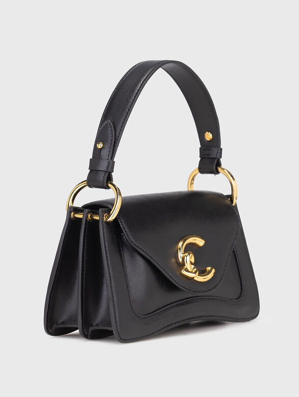 Small leather bag with gold details - 3